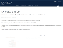 Tablet Screenshot of lavelagroup.com